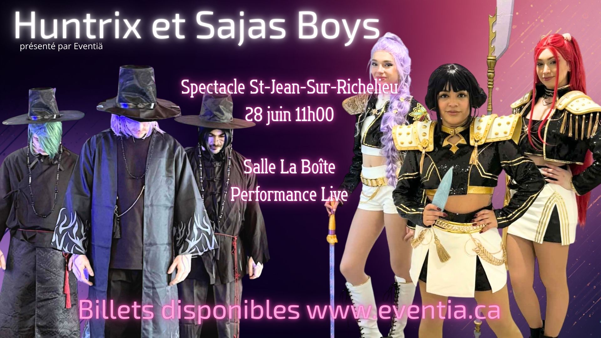 Spectacle kpop St-Jean sur Richelieu